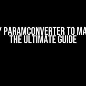 Symfony ParamConverter to MapEntity: The Ultimate Guide